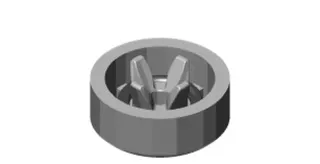 Dornbracht Durchflussbegrenzer gelb ERSATZTEILE 092301038 10 l/min.