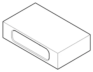 Dornbracht Luftsprudlerhülse ERSATZTEILE 092301137 60 x 35,5 mm Chrom