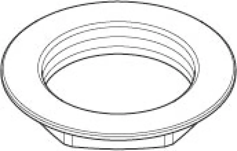 Dornbracht Befestigung mit Bund ERSATZTEILE 092310017 1 1/4"