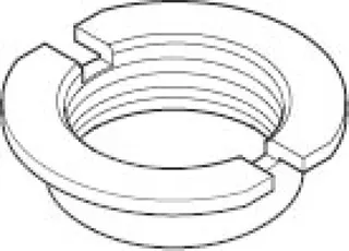 Dornbracht Befestigung Mutter ERSATZTEILE 092310019 M32 x 1,5 mm roh vernickelt
