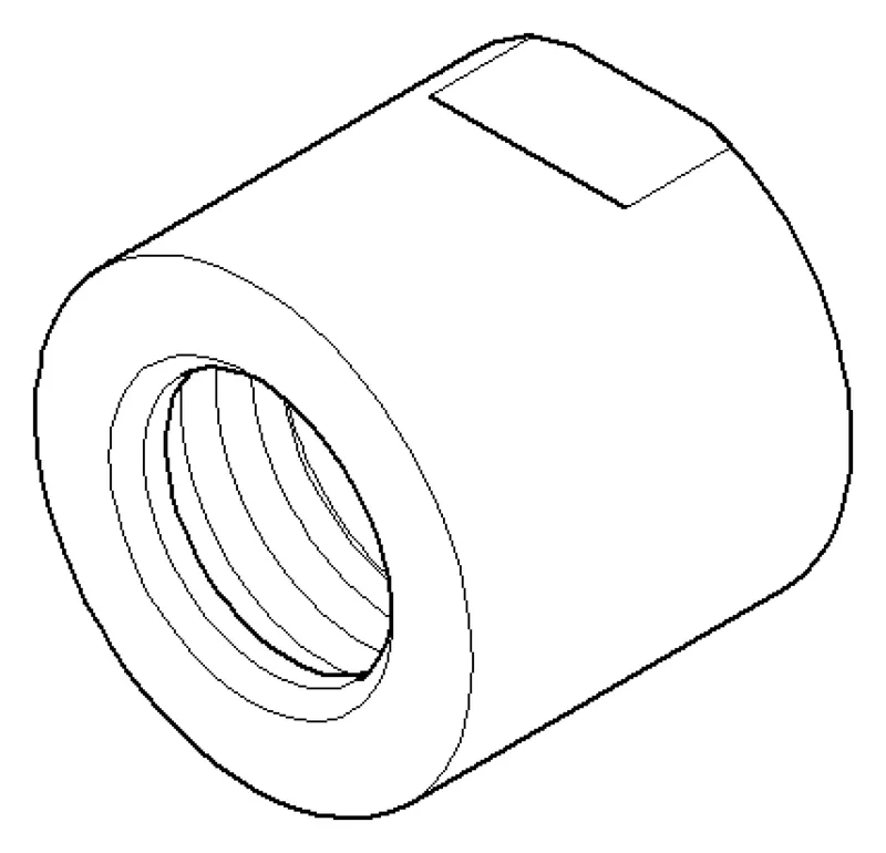 Dornbracht Befestigung ERSATZTEILE 092310064 D 38 x 34 mm Chrom