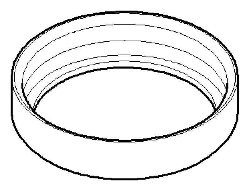 Dornbracht Befestigung für Geruchsverschluss ERSATZTEILE 092330021 1 1/4" Chrom