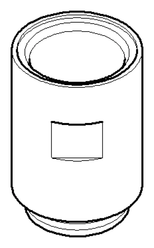 Dornbracht Nippel ERSATZTEILE 092403091 D 25 x 37 mm Chrom