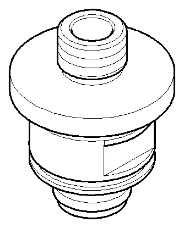 Dornbracht Nippel ERSATZTEILE 092403110 D 38 x 48,5 mm Chrom