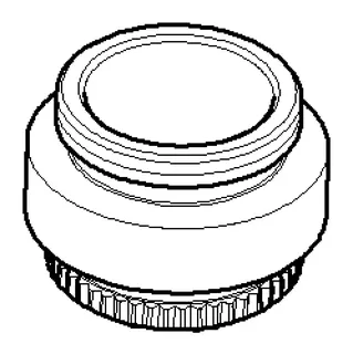 Dornbracht Nippel ERSATZTEILE 092403126 D 27 x 18,5 mm Chrom