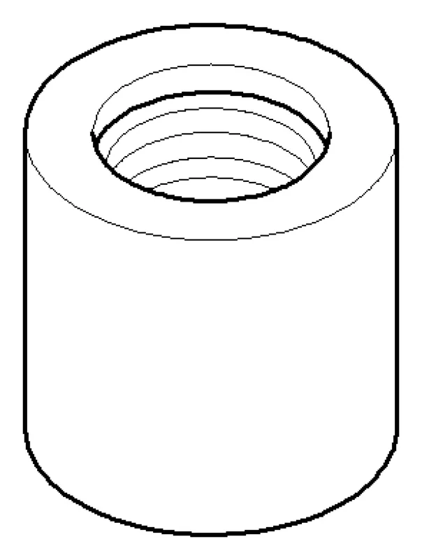 Dornbracht Anschluss für Regenbrause ERSATZTEILE 092403136 D 33 x 32 mm Chrom