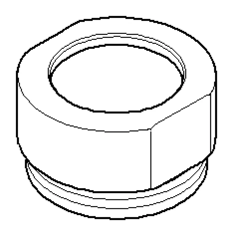 Dornbracht Nippel ERSATZTEILE 092403173 D 25 x 15 mm Chrom