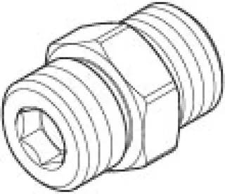 Dornbracht Nippel ERSATZTEILE 092403242 D 27 x 35 mm