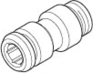 Dornbracht Nippel ERSATZTEILE 092404043 D 17 x 36 mm