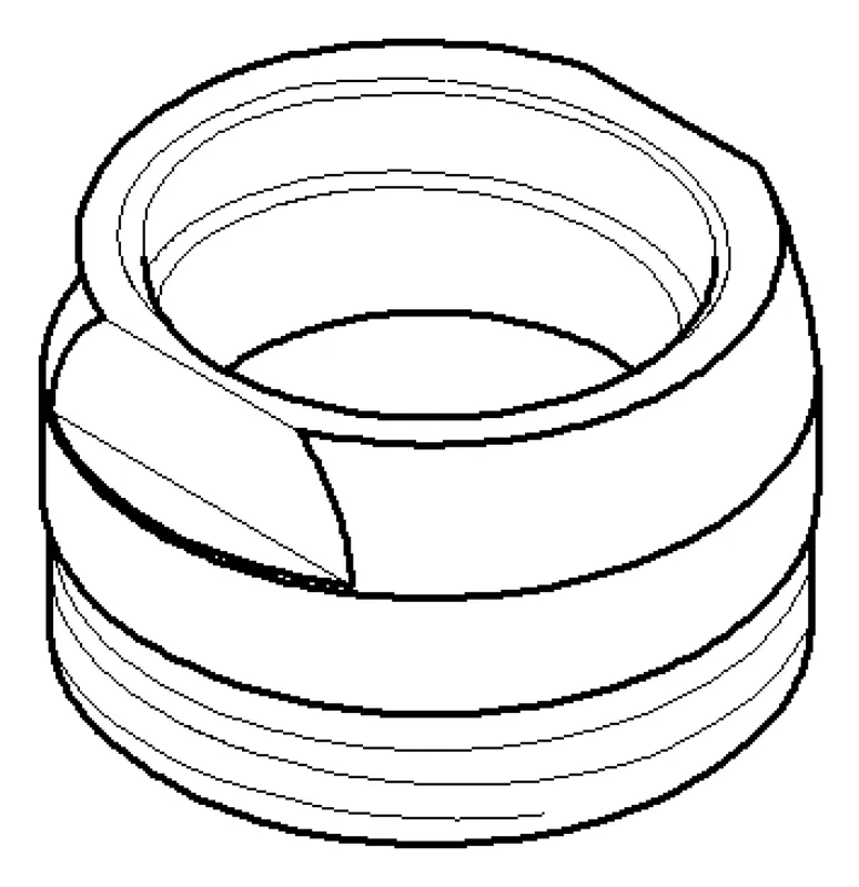 Dornbracht Befestigung ERSATZTEILE 092404104 41 x 25 x 41 mm Chrom