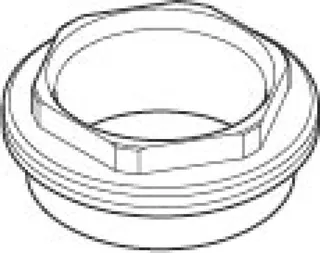 Dornbracht Befestigung ERSATZTEILE 092404149 D 40 X 16 mm