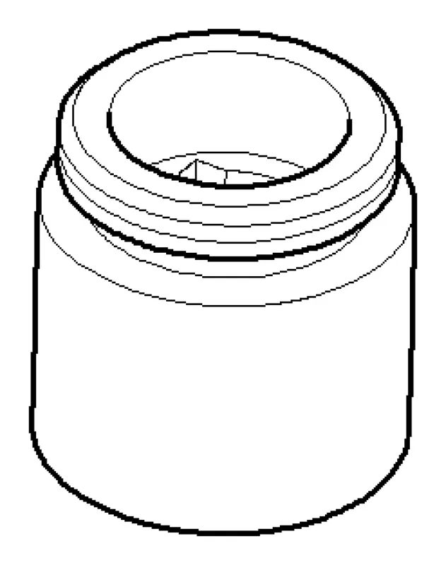 Dornbracht Nippel ERSATZTEILE 09240416410 D 26,5 x 26,5 mm Platin gebürstet