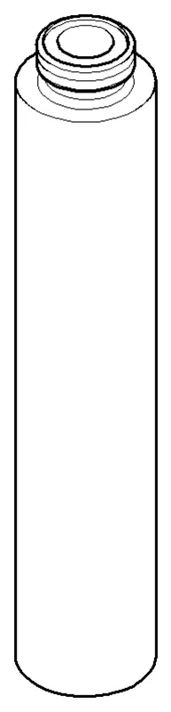 Dornbracht Verlängerung ERSATZTEILE 092404170 D 20 x 100 mm Champagne (22kt Gold)