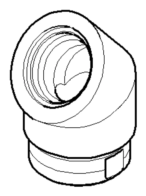 Dornbracht Nippel ERSATZTEILE 092404188 25 x 36 x 23 mm Chrom