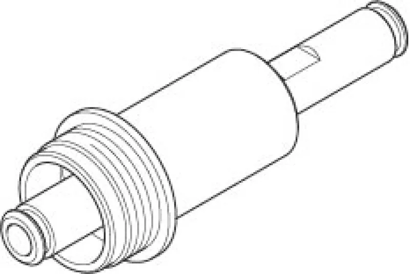 Dornbracht Nippel ERSATZTEILE 09240421010 D 33 x 105 mm