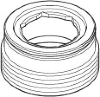 Dornbracht Befestigung ERSATZTEILE 092404270 D 40 x 21 mm