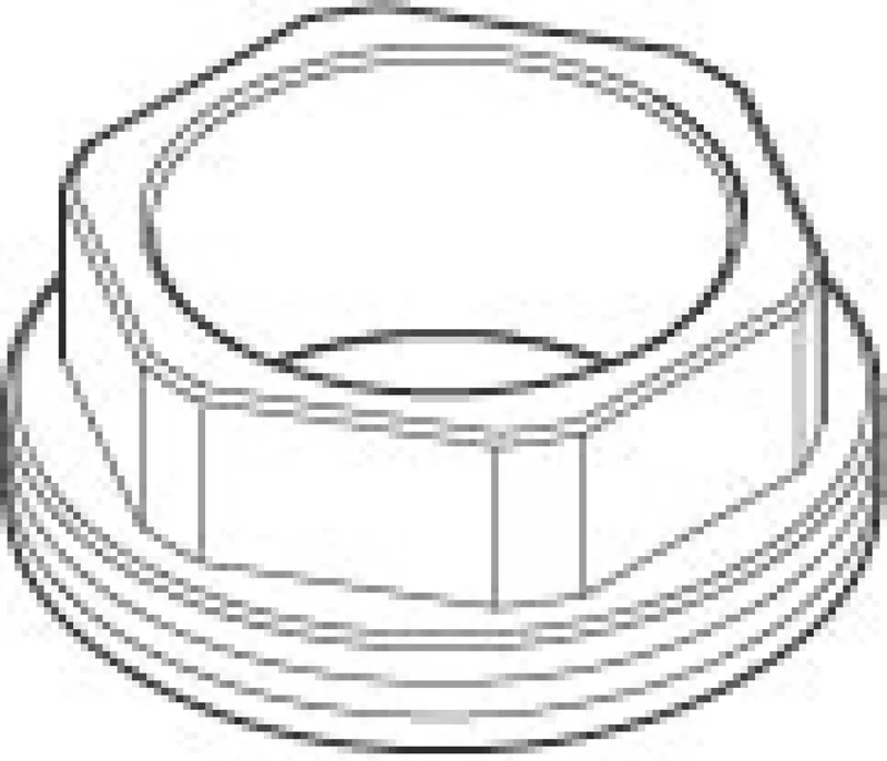 Dornbracht Befestigung Mutter ERSATZTEILE 092404448 D 42 x 17 mm