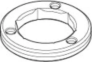 Dornbracht Befestigung Spannmutter ERSATZTEILE 092477002 D 40 x 6 mm