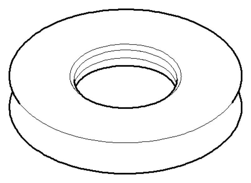 Dornbracht Rosette ERSATZTEILE 092720001 Chrom