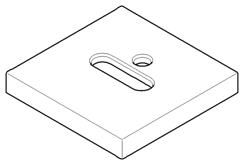 Dornbracht Rosette ET 092767007 60 x 60 x 9 mm Platin gebürstet