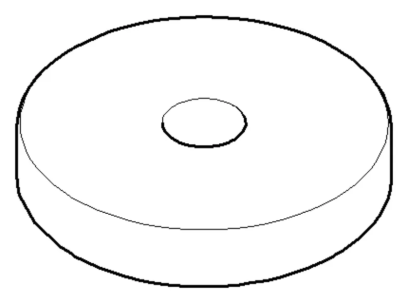 Dornbracht Rosette ERSATZTEILE 092774001 D 50,2m x 9,5 mm Chrom