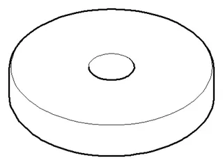 Dornbracht Rosette ERSATZTEILE 092774001 D 50,2m x 9,5 mm Chrom