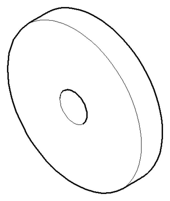 Dornbracht Rosette ERSATZTEILE 092774002 D 55 x 9,5 mm Chrom