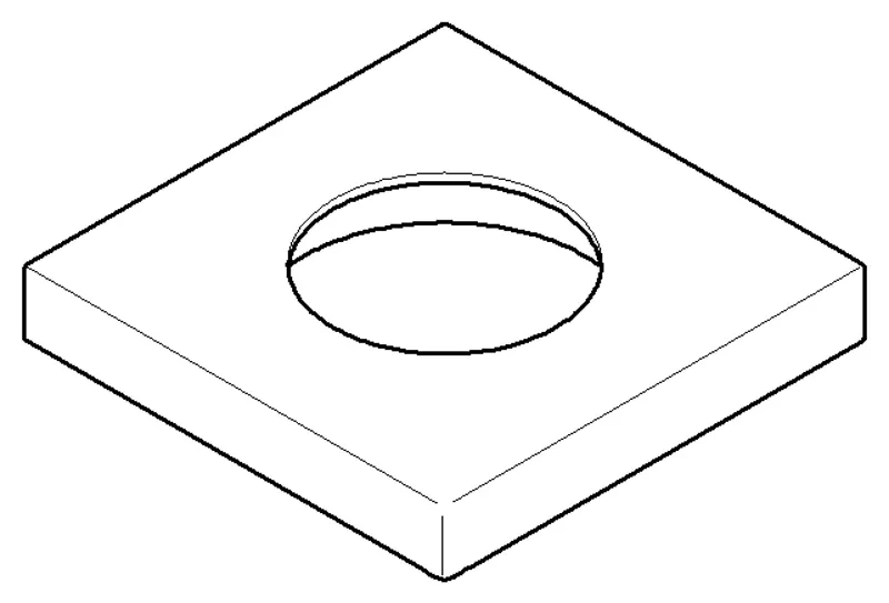 Dornbracht Rosette ERSATZTEILE 092778011 55 x 55 x 8,5 x D 28,8 mm Platin