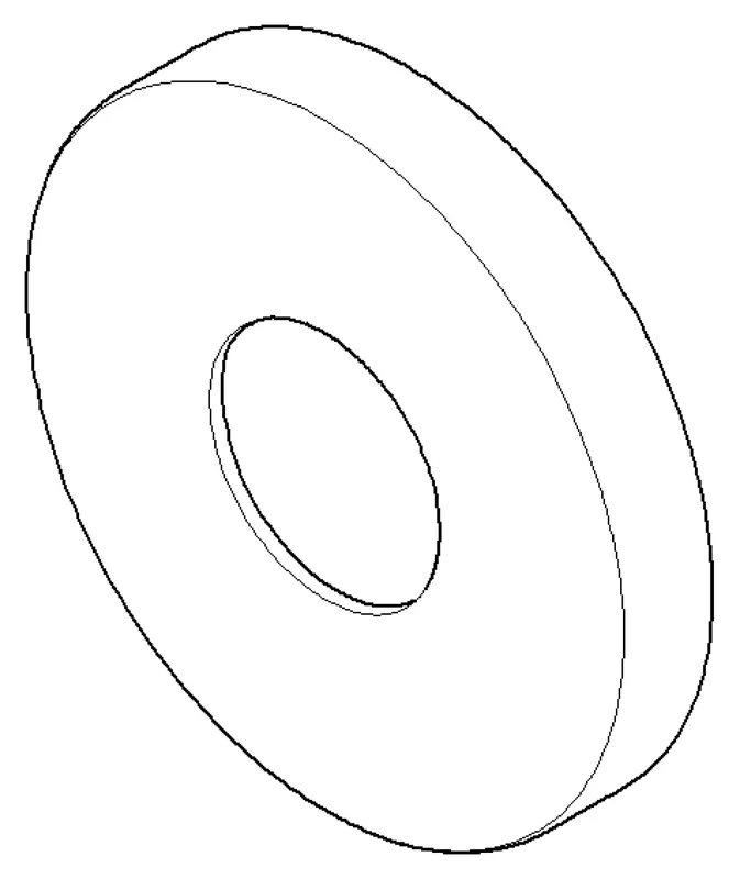 Dornbracht Rosette ERSATZTEILE 092787016 D 70 x 10 mm Chrom