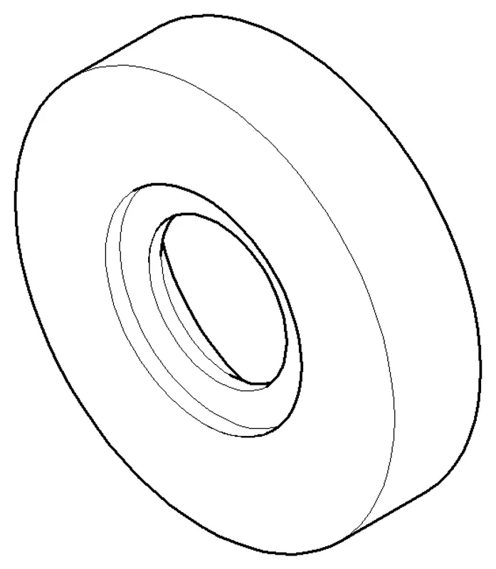 Dornbracht Rosette ERSATZTEILE 092788008 D 78 x 18 mm Chrom