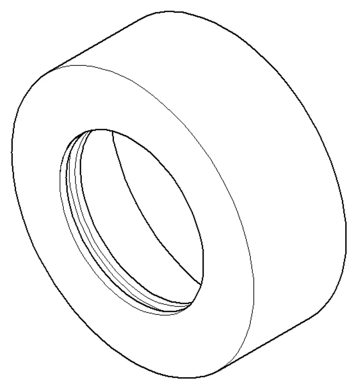 Dornbracht Rosette ERSATZTEILE 092789103 D 65 x 25 mm Chrom