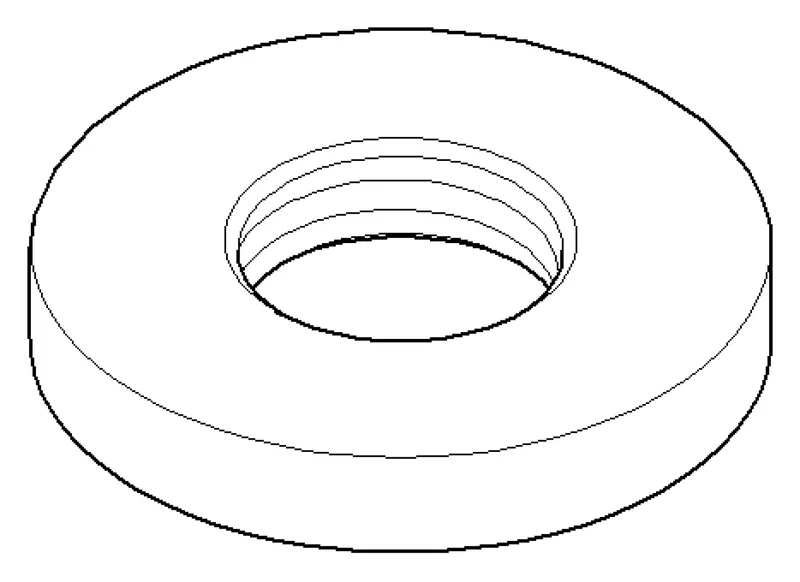 Dornbracht Rosette ERSATZTEILE 092789105 D 55 x D 47,3 x 9 mm Platin