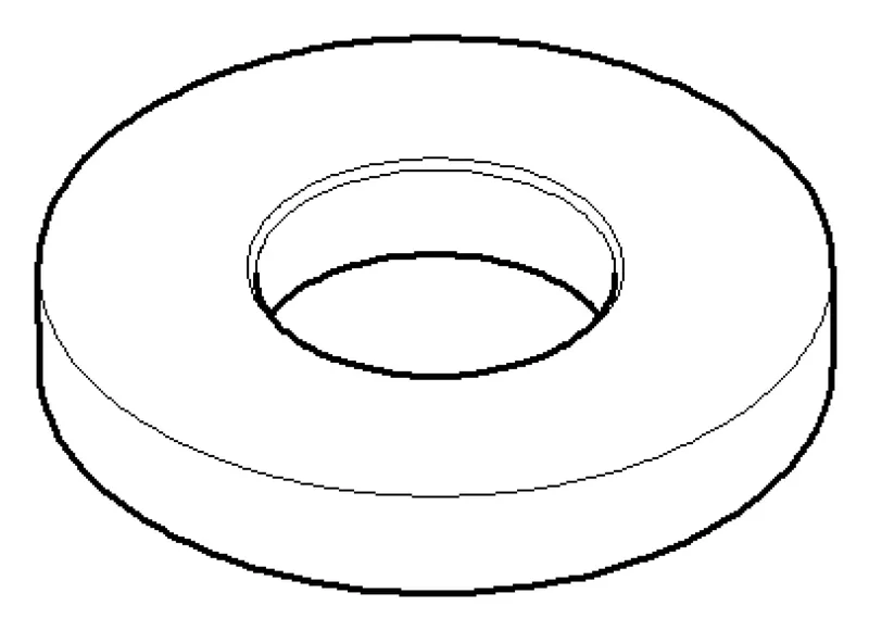 Dornbracht Rosette ERSATZTEILE 092792021 D 47 x 7 mm Chrom