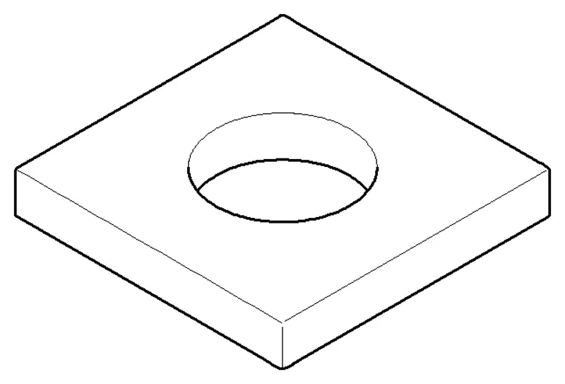 Dornbracht Rosette ERSATZTEILE 092797033 60 x 60 x 9 x D 27,3 mm Chrom