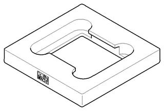 Dornbracht Rosette für Regenbrause ERSATZTEILE 092798017 60 x 9 x 60 mm Chrom