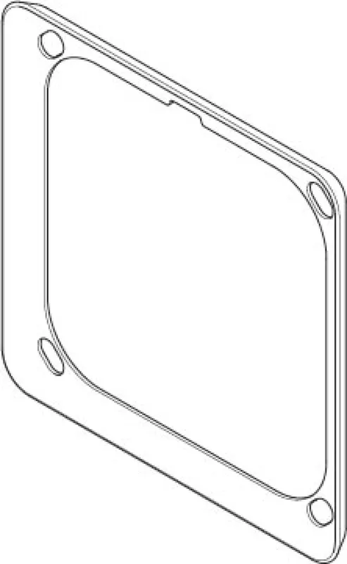 Dornbracht Befestigung ERSATZTEILE 092801024 107,7 x 107,7 x 6,2 mm