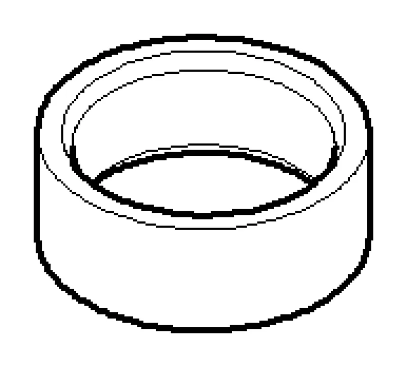 Dornbracht Ring ERSATZTEILE 092810020 D 20 x 7,5 mm Platin gebürstet