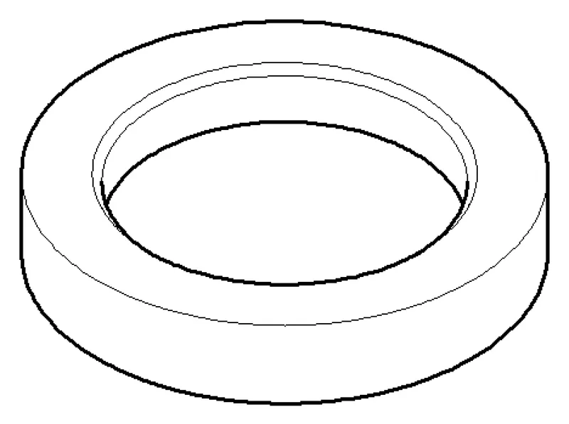 Dornbracht Rosette für Mischer ERSATZTEILE 092810111 D 55 x D 38,2 x 10 mm Platin