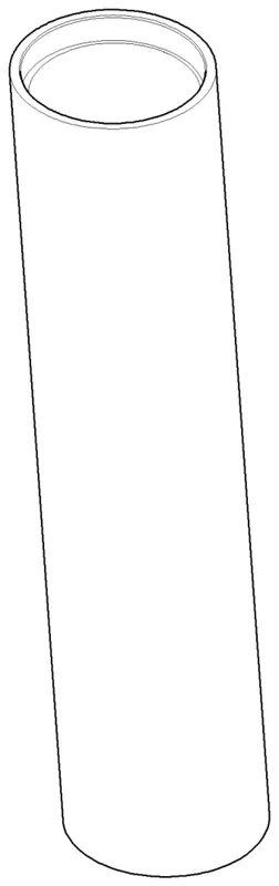 Dornbracht Rohr ERSATZTEILE 092822018 65,5 x 222 x 48 mm Chrom