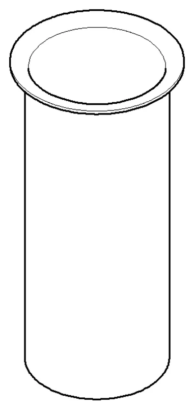 Dornbracht Rohr für Geruchverschluss ERSATZTEILE 092823011 D 38,5 x 80 mm Chrom