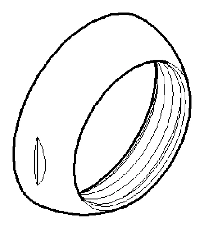 Dornbracht Haube ERSATZTEILE 092830015 D 35 x 10 mm Chrom