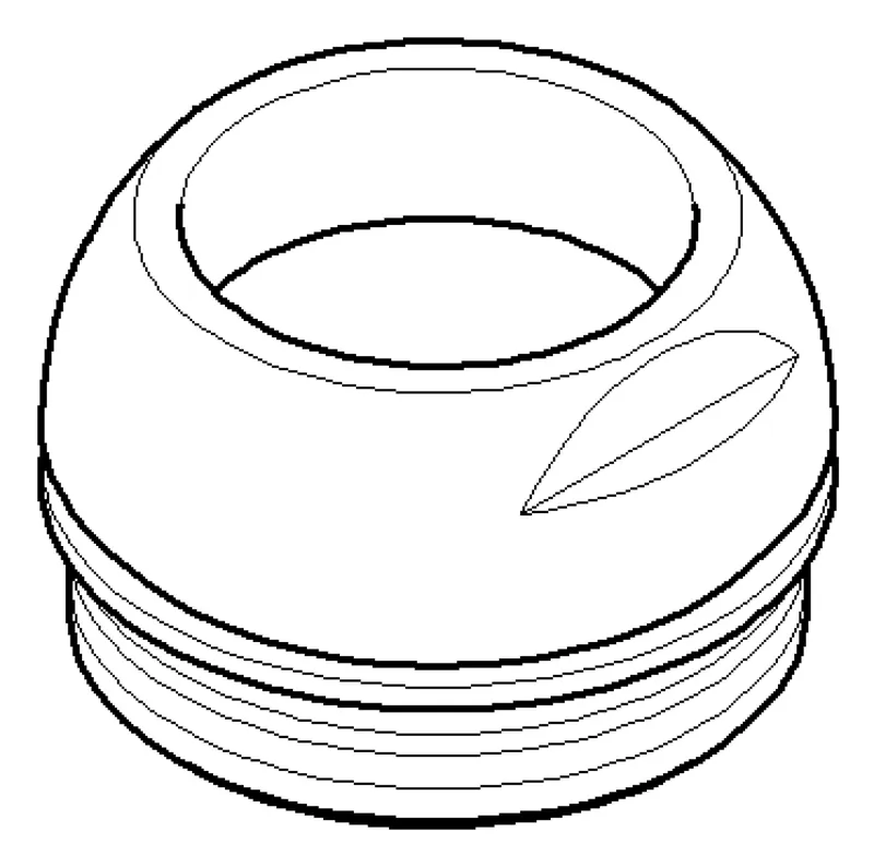 Dornbracht Haube ERSATZTEILE 092830016 D 40 x 13 mm Chrom