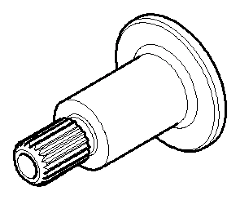 Dornbracht Verlängerung Spindelverlängerung ERSATZTEILE 092906069 D 23 x 33 mm