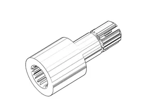 Dornbracht Verlängerung Spindelverlängerung ERSATZTEILE 092906082 D 14 x 32 mm – Bild 2