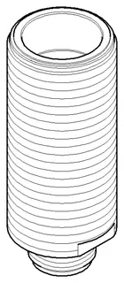 Dornbracht Anschluss ERSATZTEILE 09300109410 D 34 x 85 mm Chrom