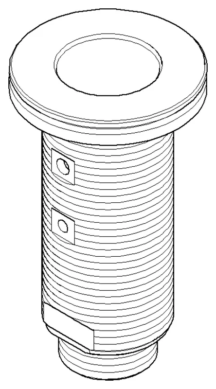 Dornbracht Anschluss ERSATZTEILE 093001195 D 48 x 86 mm Chrom