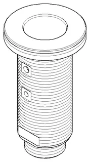 Dornbracht Anschluss ERSATZTEILE 093001195 D 48 x 86 mm Chrom