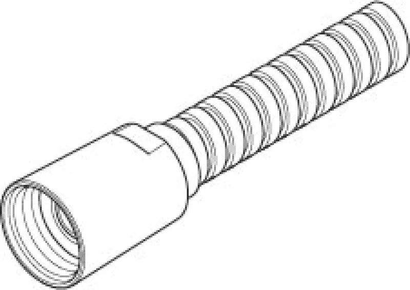 Dornbracht Schlauch Konus ERSATZTEILE 093002073 1/2" x 3/8" x 750 mm Chrom