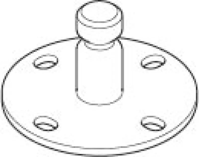 Dornbracht Halter ERSATZTEILE 093011041 D 45 x 25 mm