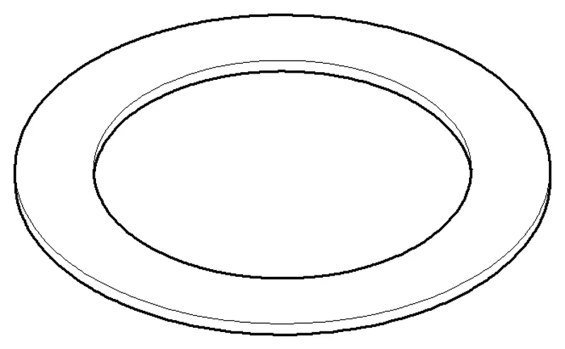 Dornbracht Scheibe ERSATZTEILE 093011082 D 80 x 2 mm
